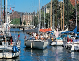 Christianshavn Canal, Yachts by Cees van Roeden - VisitDenmark